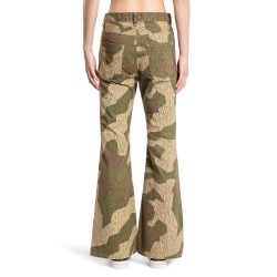 rain camo east repair 5 pocket jeans