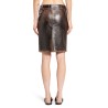 nappa leather skirt