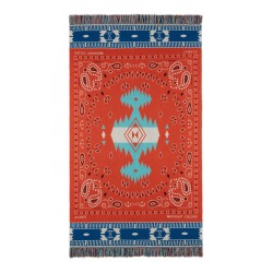 jacquard bandana blanket