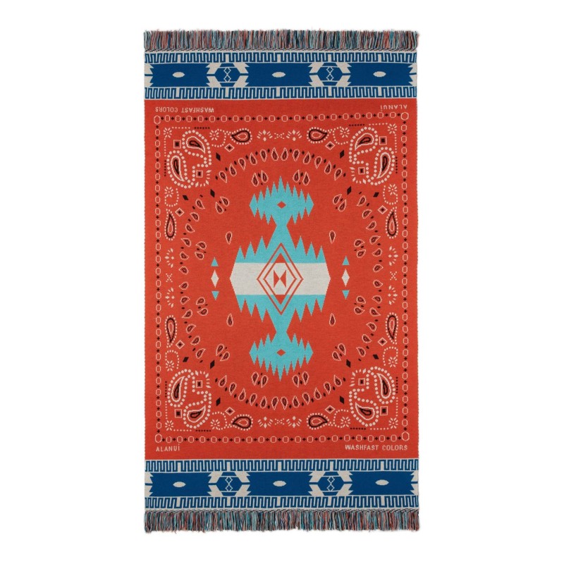 jacquard bandana blanket