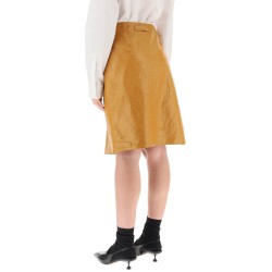 nappa slit skirt