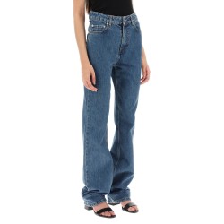 'bergen' loose jeans with straight cut