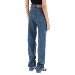 'bergen' loose jeans with straight cut