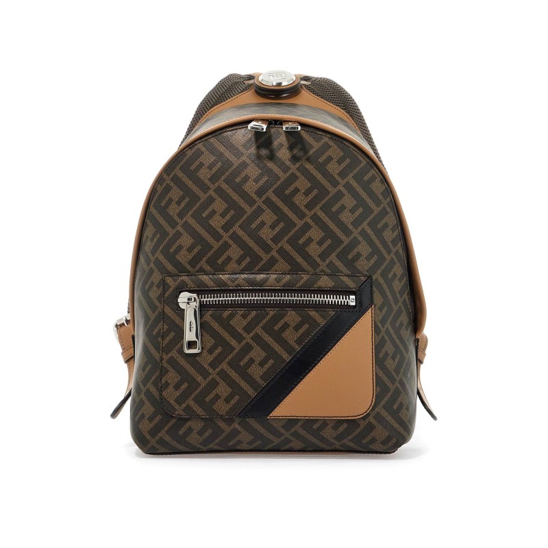 leather backpack\n\nfendi small chiodo