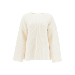 'oversized ribbed knit pul