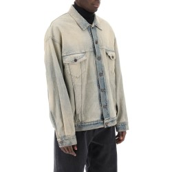 oversized denim jacket for