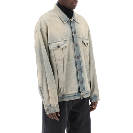 oversized denim jacket for