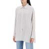 "striped silk luka shirt in