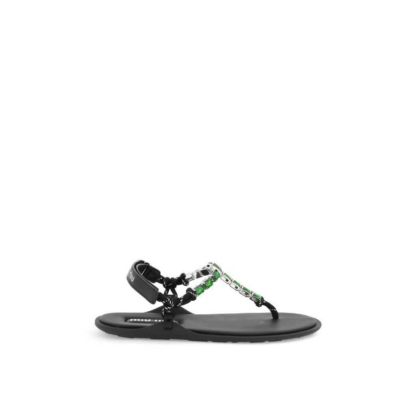 "jeweled flip-flop