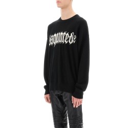 gothic logo sweater