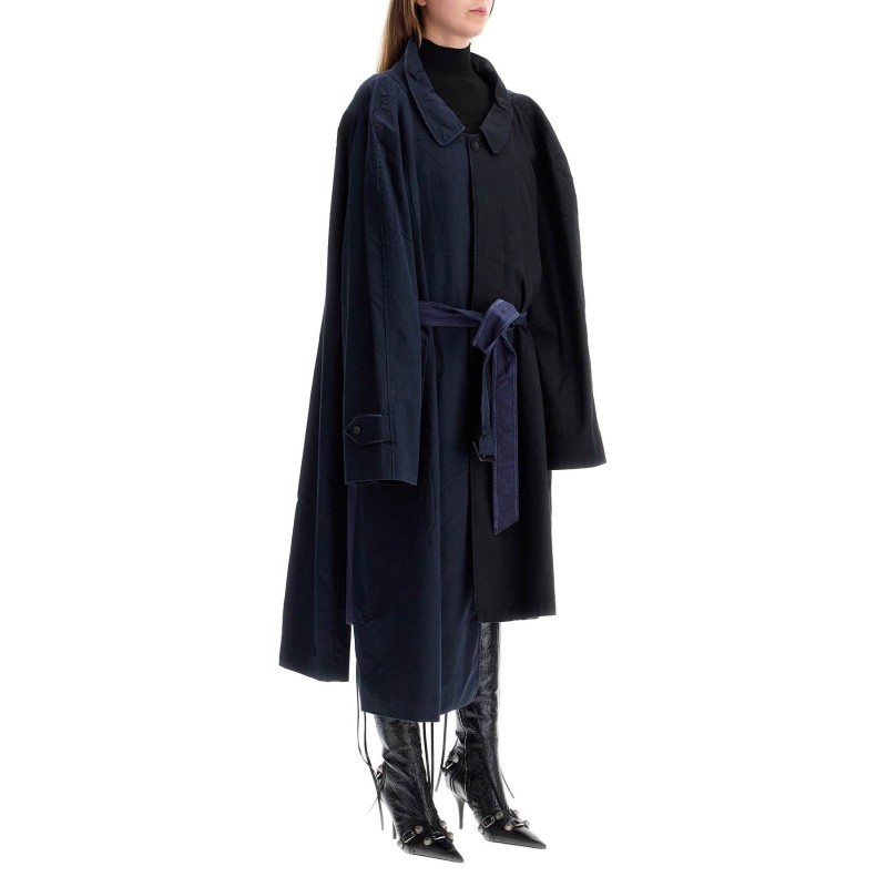 double sleeve coat