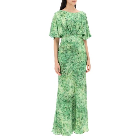 winona silk maxi dress