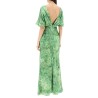 winona silk maxi dress