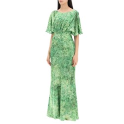 winona silk maxi dress