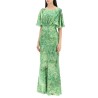 winona silk maxi dress