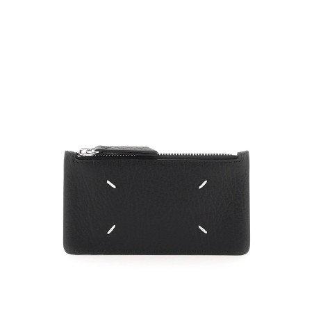 leather zipped cardholder