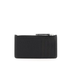 leather zipped cardholder