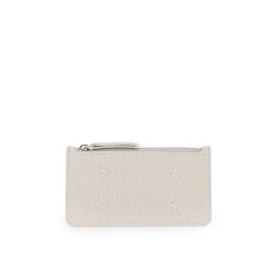 leather zipped cardholder