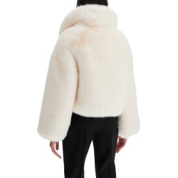 short faux fur jacket