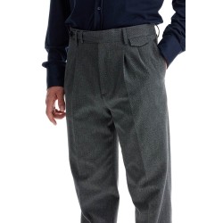 stretch cotton leisure fit pants for men/w