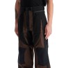 patchwork cargo pants with