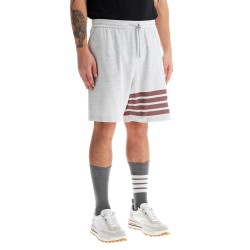 4-bar cotton bermuda shorts