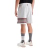 4-bar cotton bermuda shorts