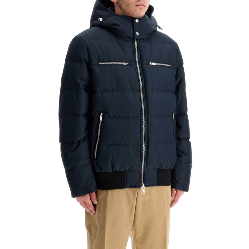 cloud hooded down jacket