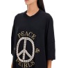 "peace & pearls t-shirt