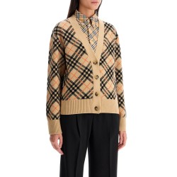 ered cashmere boxy cardigan with