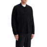 long-sleeved wool djon polo