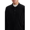 long-sleeved wool djon polo