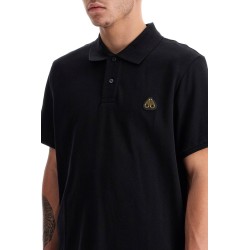 everett polo with golden logo