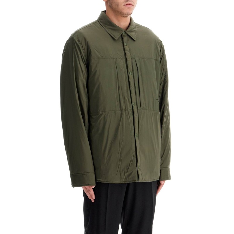 ash nylon shirt-style jacket