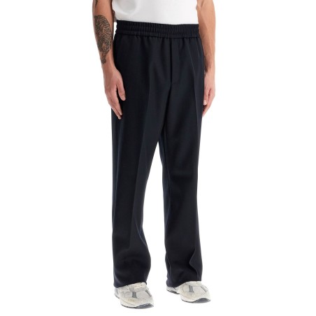 wool blend joggers in