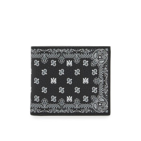 bi-fold bandana print wallet