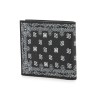 bi-fold bandana print wallet