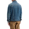 regular denim jacket for men or