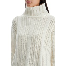 in wool and cashmere sweater