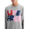 live free hooded sweat