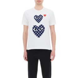 polka dot heart t-shirt