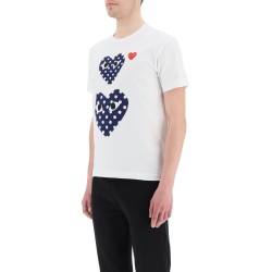 polka dot heart t-shirt