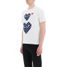 polka dot heart t-shirt