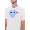 heart print unisex t-shirt