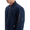 waterproof regular fit bomber jacket