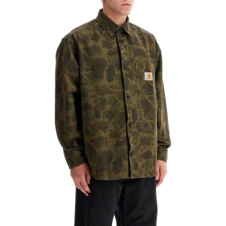 "canvas duck overshirt