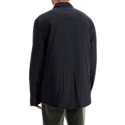 ash nylon shirt-style jacket