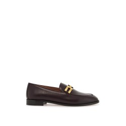 smooth leather brandi loafers in