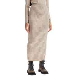 seta rib knit skirt