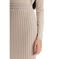 seta rib knit skirt